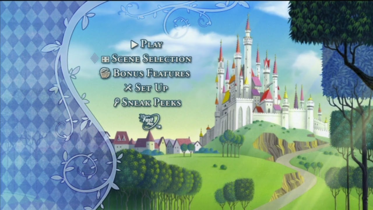 Sleeping Beauty 50th Anniversary DVD Menu Walk through
