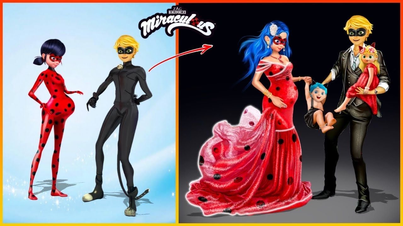 Miraculous: Ladybug And Cat Noir Have A Son And A Daughter In The Future