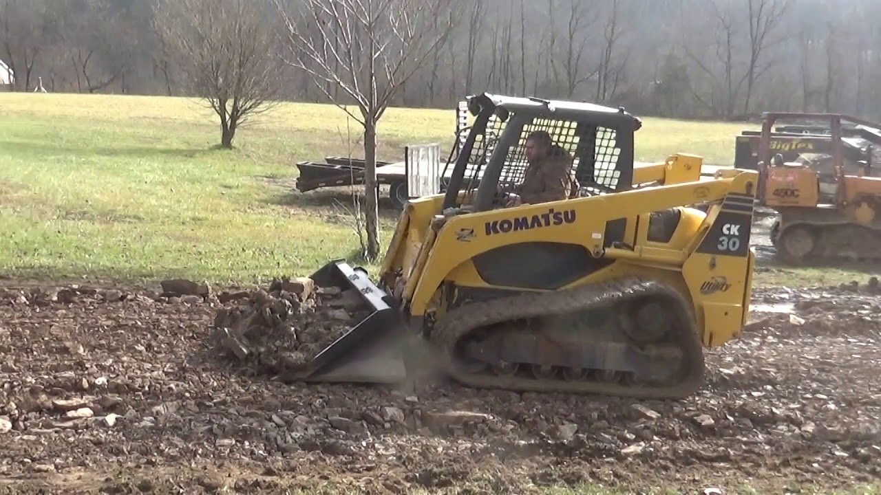 2008 KOMATSU CK30-1 TRACK SKID STEER, 2 SPEED, ALL ORIGINAL UNIT