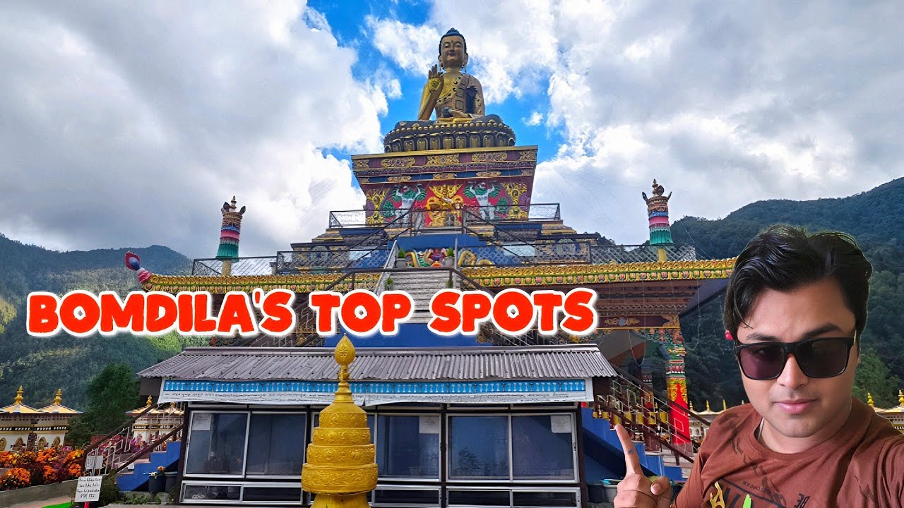 Bomdila Travel Vlog | Bomdila Monastery & Stunning Buddha Parks