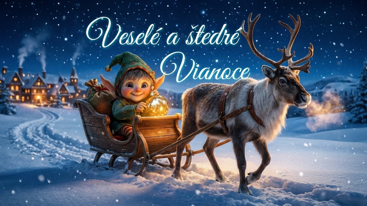 Veselé prianie k Vianociam 2025 I 🎄Vianočný škriatok prichádza