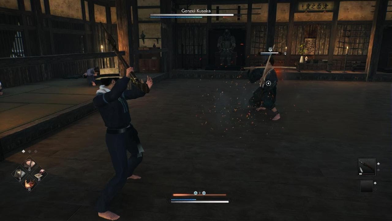 Rise of the Ronin Genzui Kusaka No Damage (Bayonet/NG+)