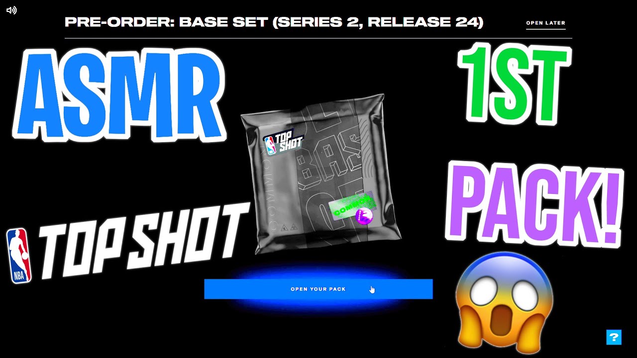 ASMR NBA Top Shot Opening My 1st Pack! 🏀 Relaxing Basketball Whispering 🔥