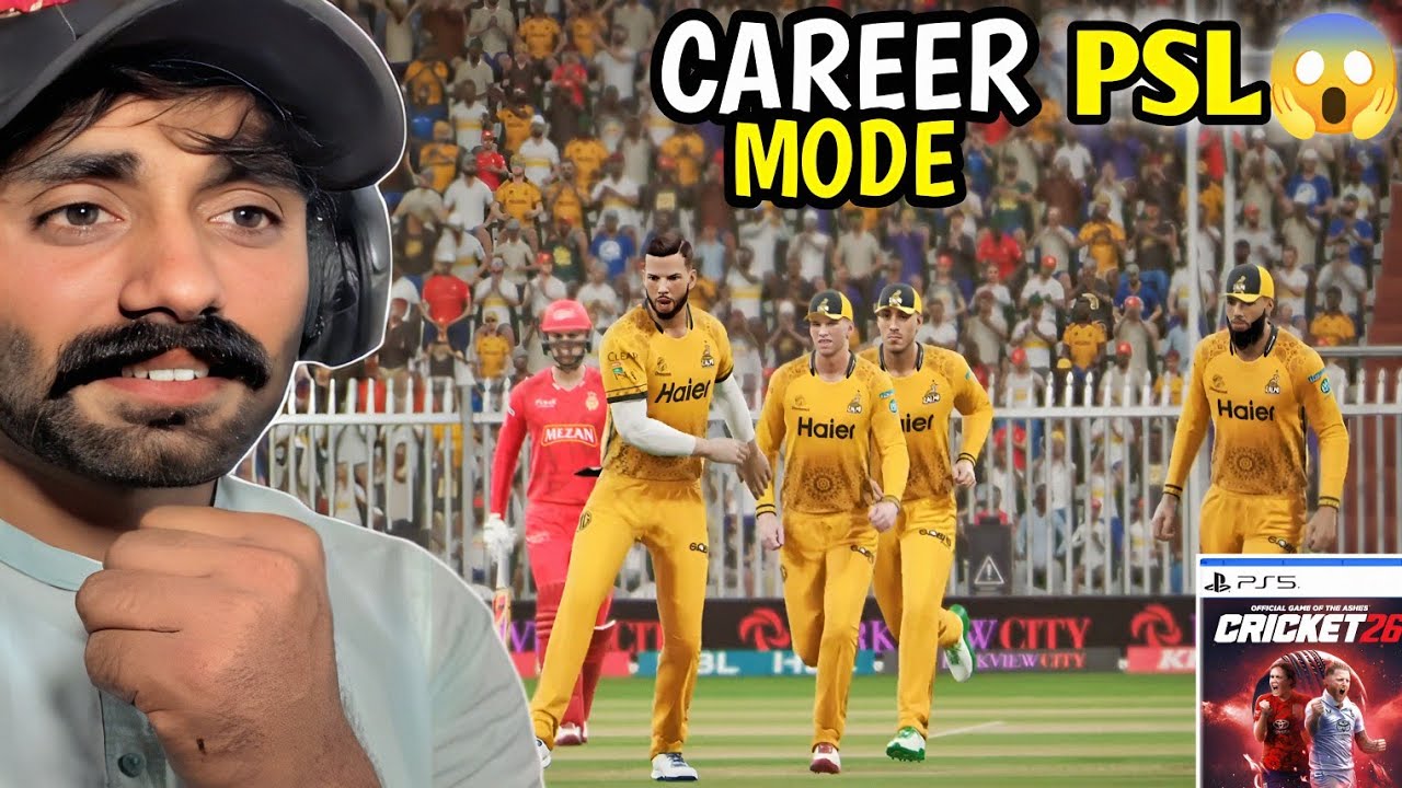 ALL ROUND PERFORMANCE IN PSL😎 CAREER MODE CRICKET 26 PS5 GAMEPLAY IN HINDI URDU