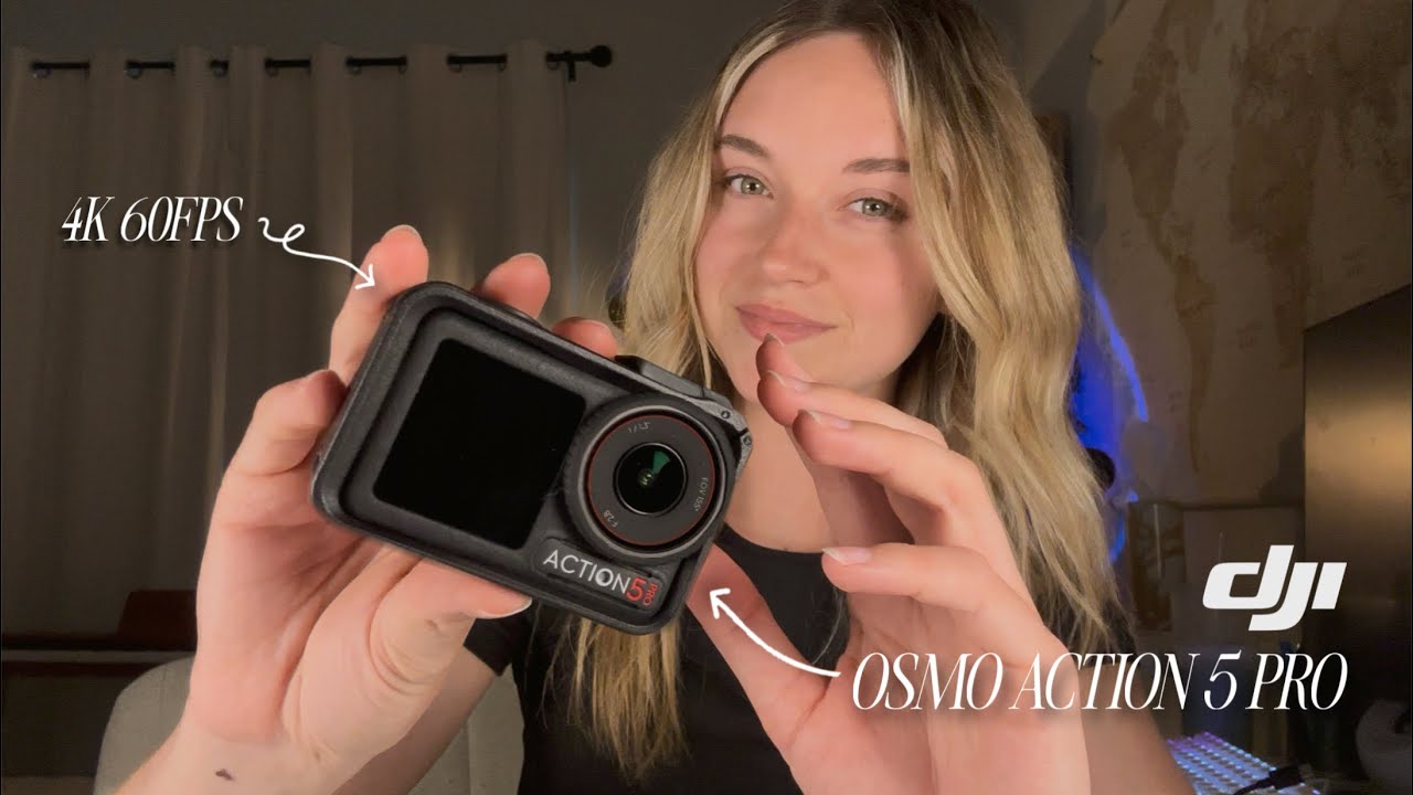 ASMR-распаковка и тестирование DJI Osmo Action 5 Pro (тихий голос 🤎)