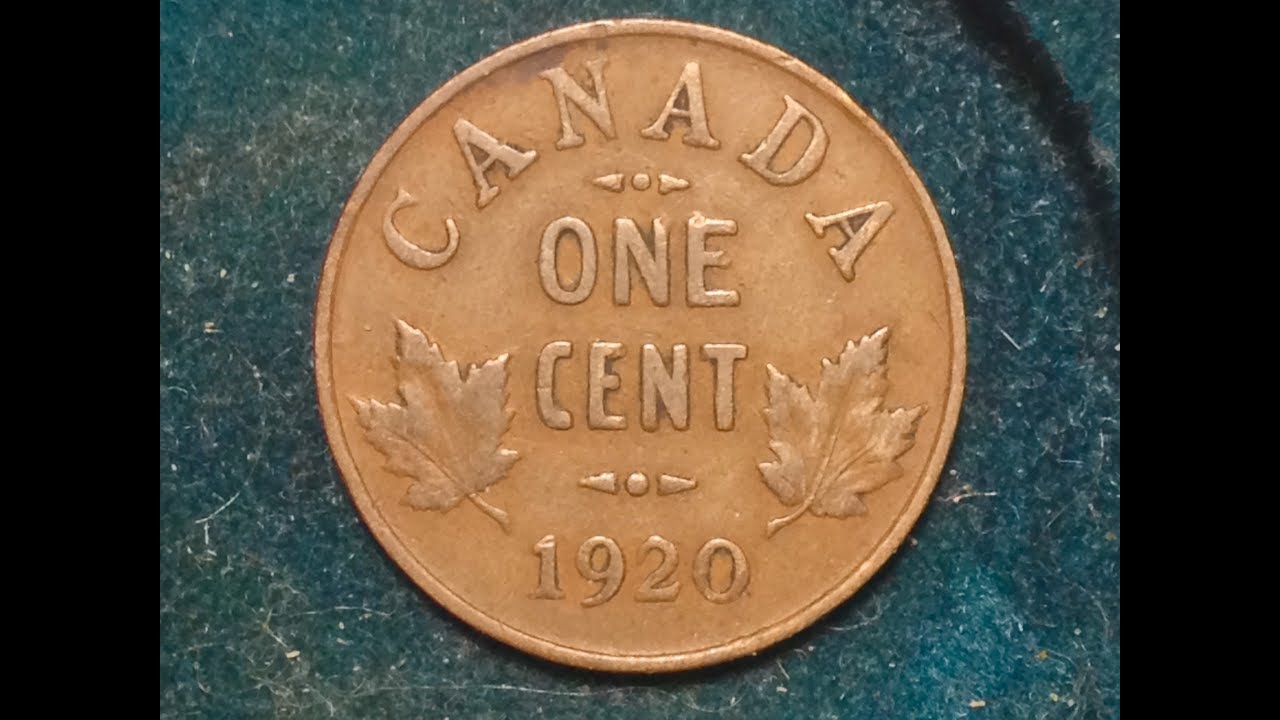 1920 Canada Penny