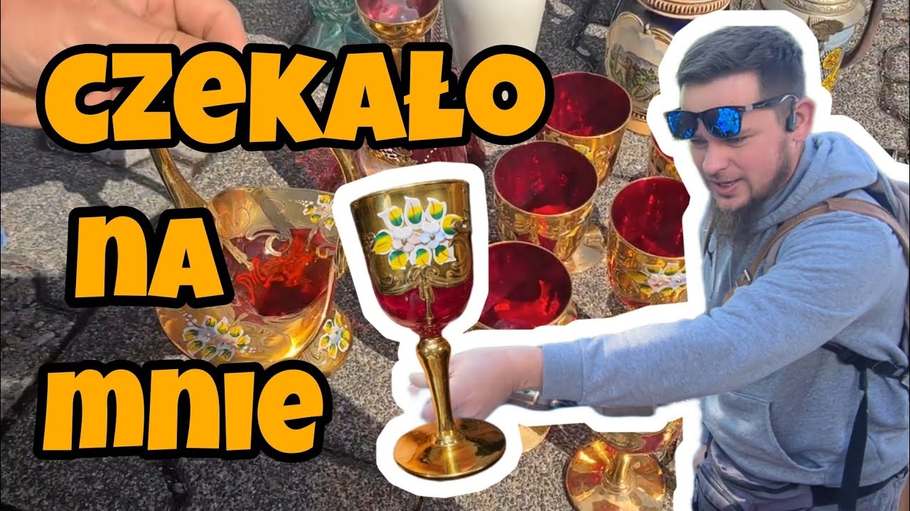 PCHLI TARG -  TO SZKŁO CZEKAŁO NA MNIE  #antyki  #starocie  #flohmarkt  #targ #vintage #fleamarket