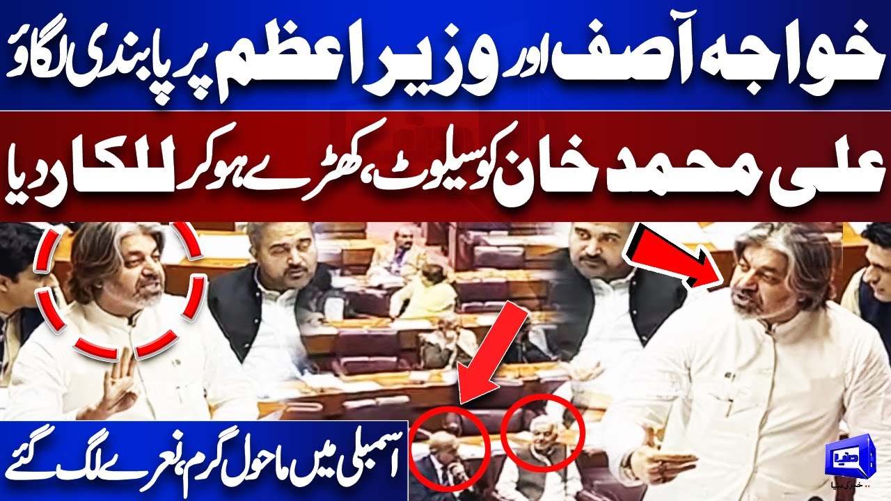 'Khawaja Par Pabandi Lagao' | Ali Muhammad Khan Blasting Speech in National Assembly | Dunya News