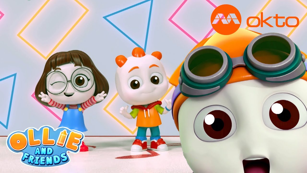 ₊˚♪ FIND THE SHAPES  ˚₊ | okto Singalong Songs | Ollie Shorts S1E04 | @Mediacorpokto