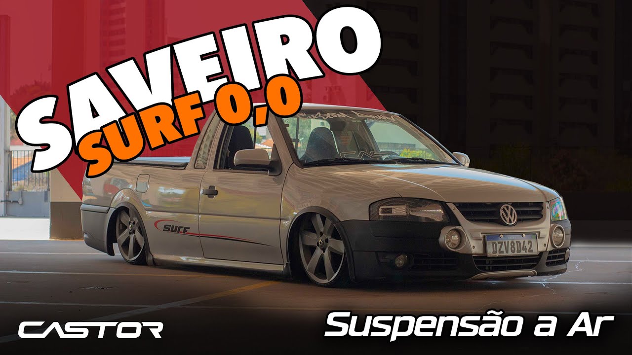 Saveiro G4 Surf 0,0 - Suspens&atilde;o a Ar Castor