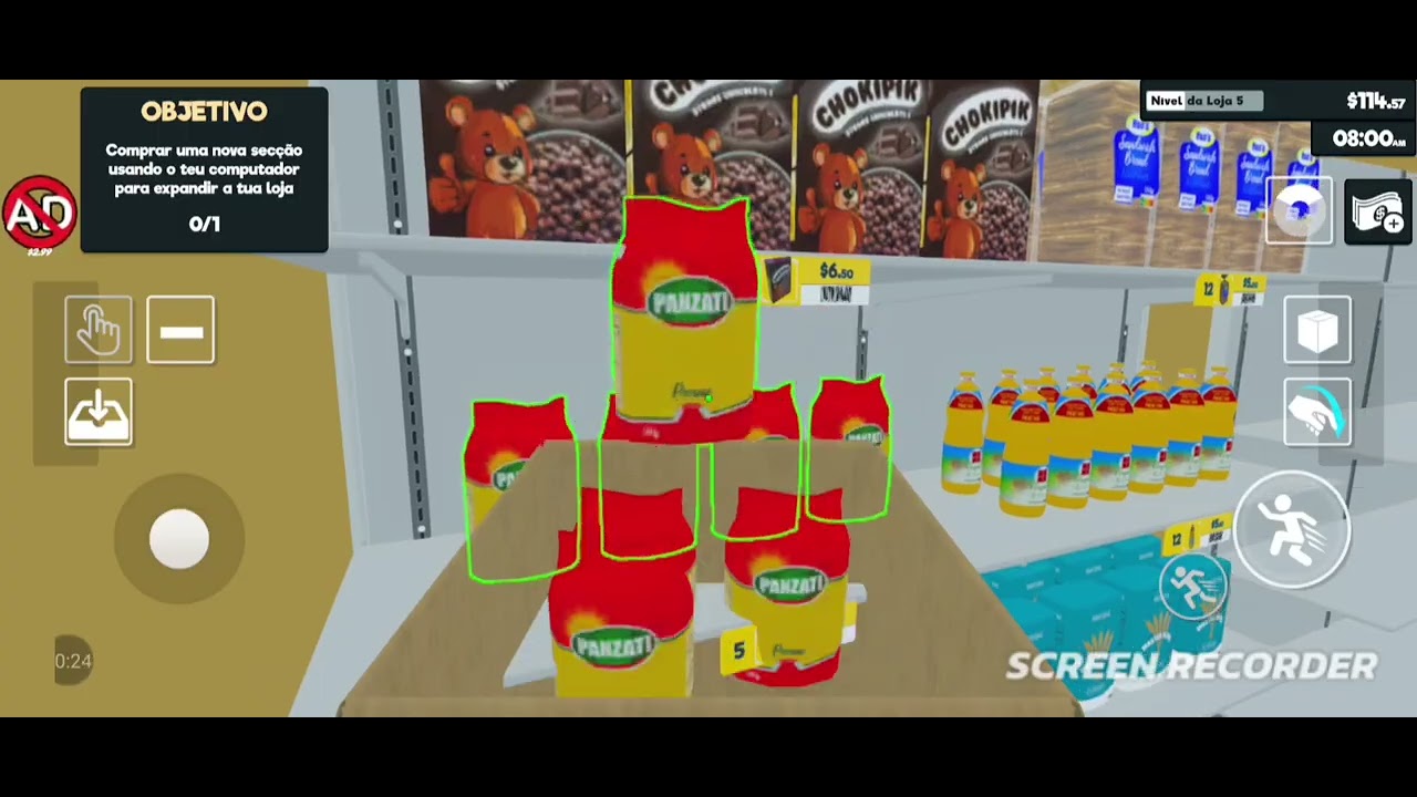Dia 2 no Supermarket simulator 