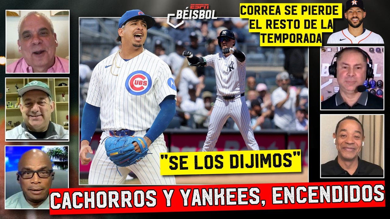 YANKEES y CUBS est&aacute;n QUE ARDEN y NO nos SORPRENDE. FIN a la temporada de Correa | ESPN B&eacute;isbol