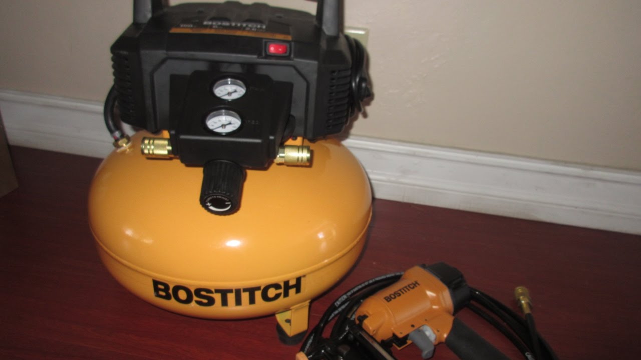 Review: Bostitch Portable Pancake Compressor 6gal 150psi