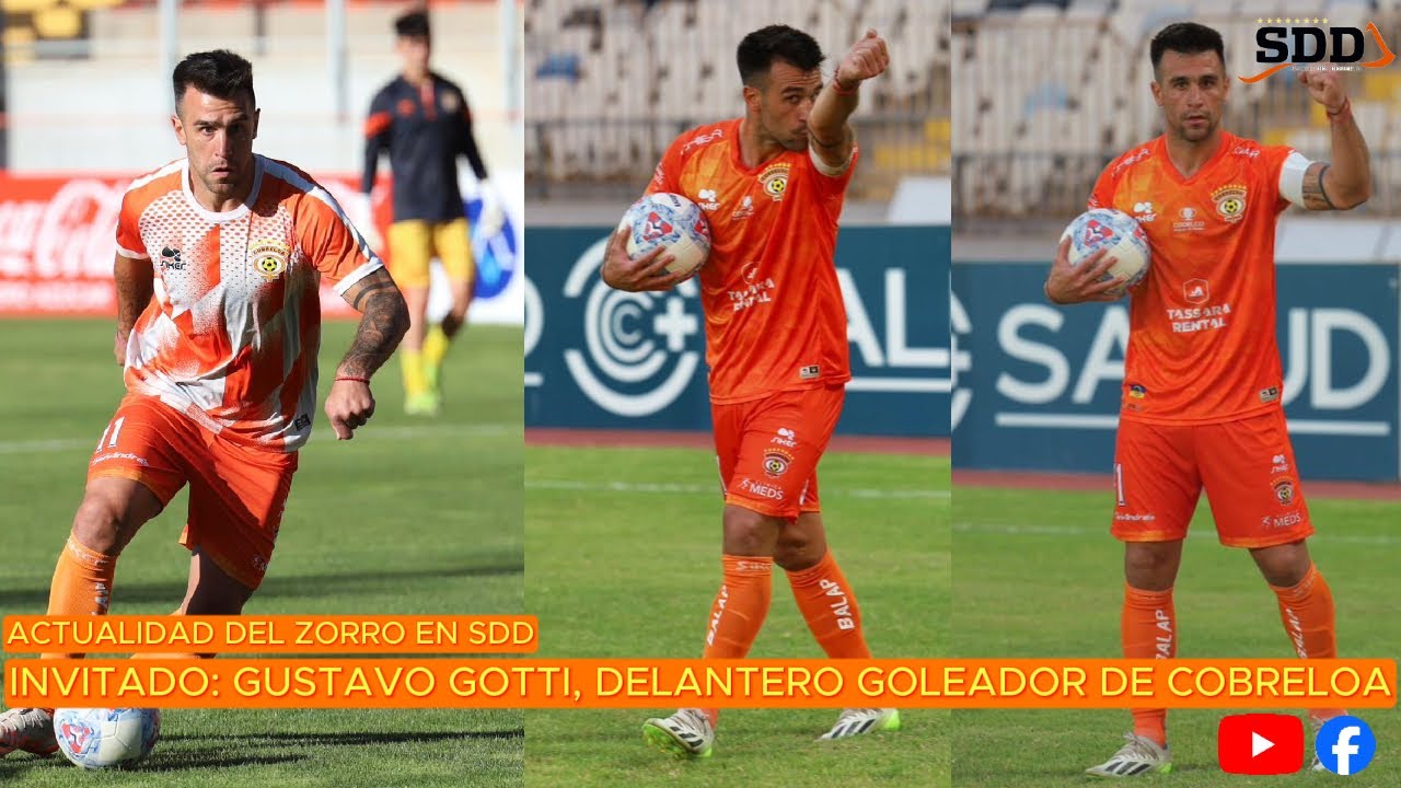 Invitado: Gustavo Gotti, delantero goleador de Cobreloa