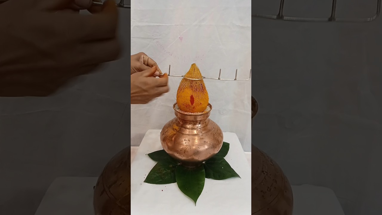 Varalakshmi kalasham decoration