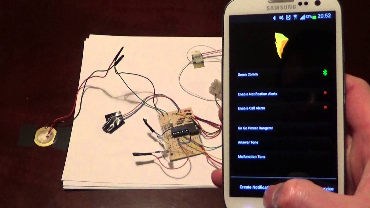 Mighty Morphin Power Rangers Bluetooth Communicator v2 Stage 1