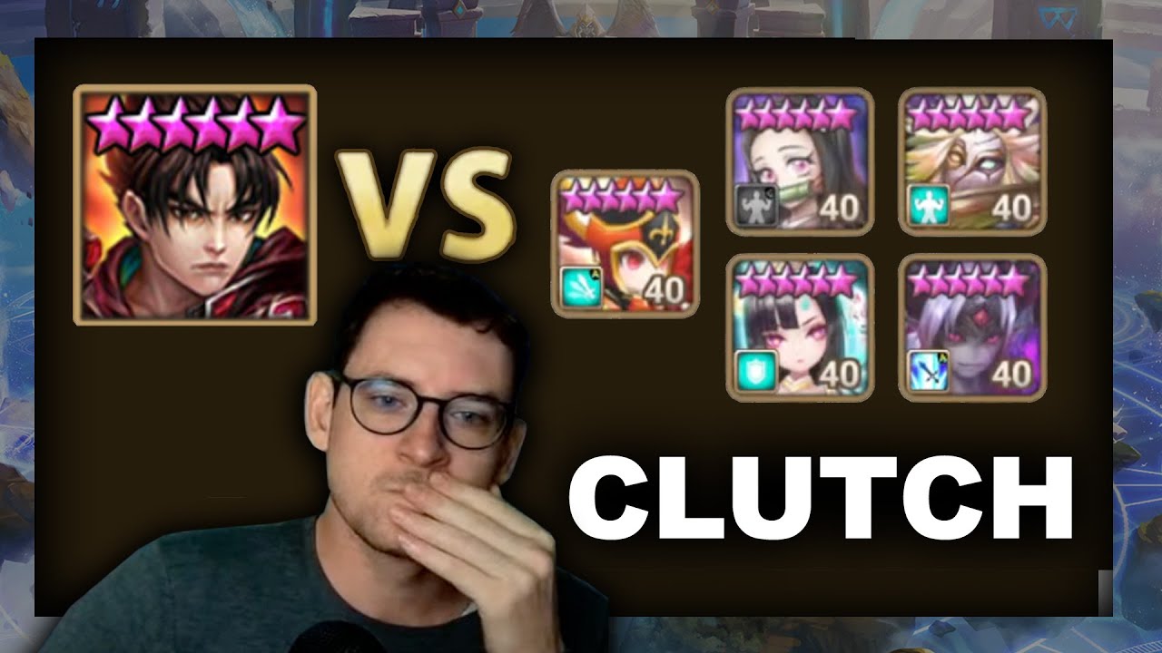 Fire JIN vs Buffed DARK DEMON!? Clutch RTA Gameplay - Summoners War x Tekken 8 Collaboration