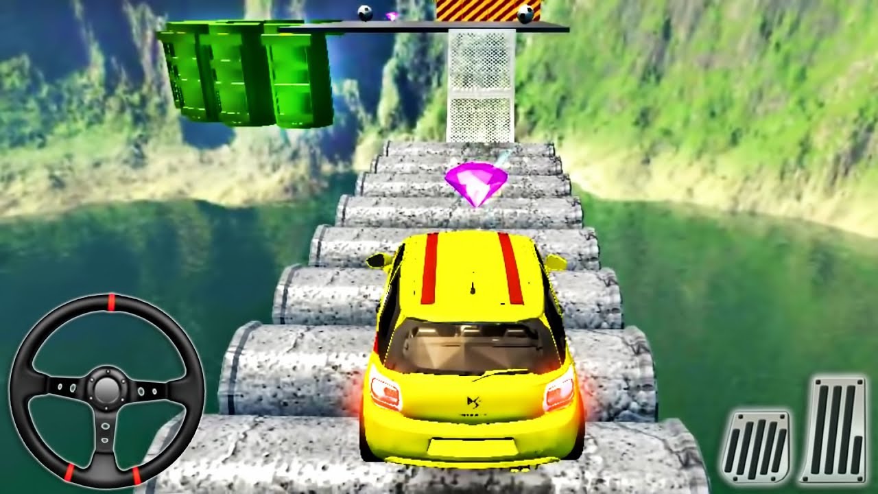 Impossible Ramp Car Driving & Stunts - Android GamePlay