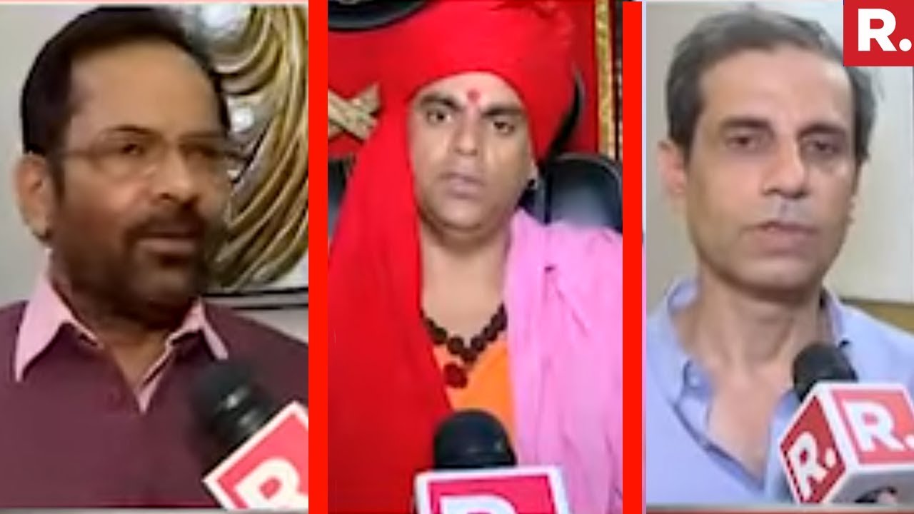Mukhtar Abbas Naqvi, Swami Chakrapani And Mehmood Pracha React On Owaisi's Communal Rant