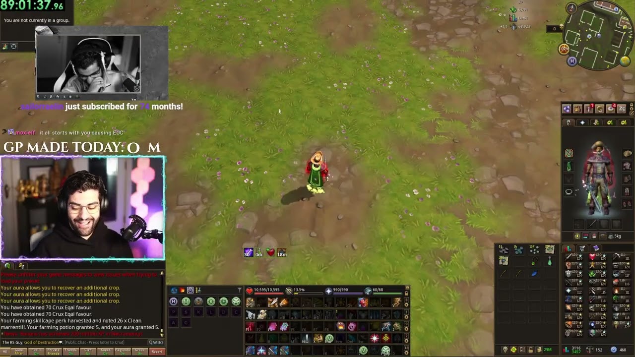 Welcome to the New Era of RuneScape! Nothing to Max Mage Rebuild - Amascut era | The RS Guy VODS