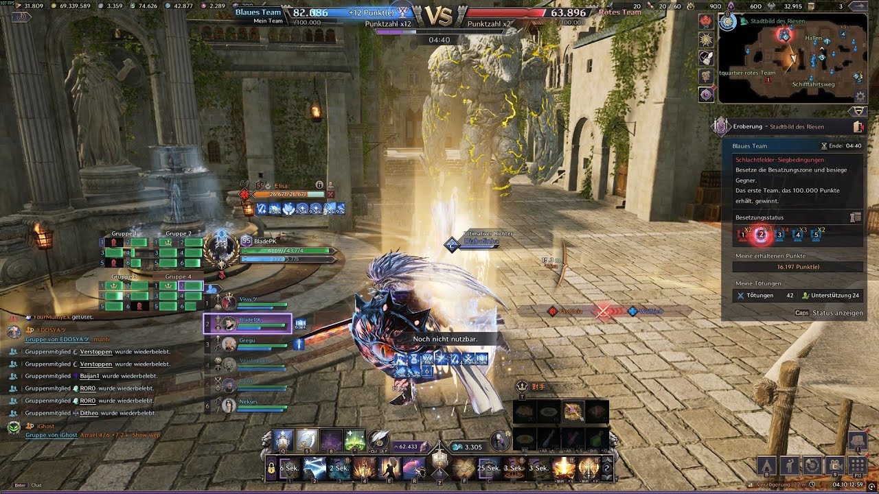 Evasion Crusader | 46 Kills - 3 Million DMG | NO POCKET HEALER! | Battlegrounds | Throne and Liberty