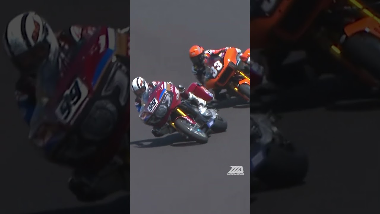 Big Bagger Save! Jeremy McWilliams Racing On His Indian Motorcycle #shorts