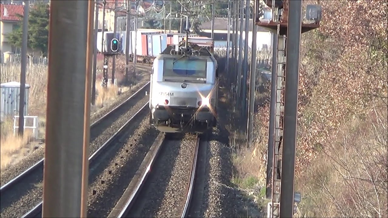 Trains Fret en Rhône Alpes 2019