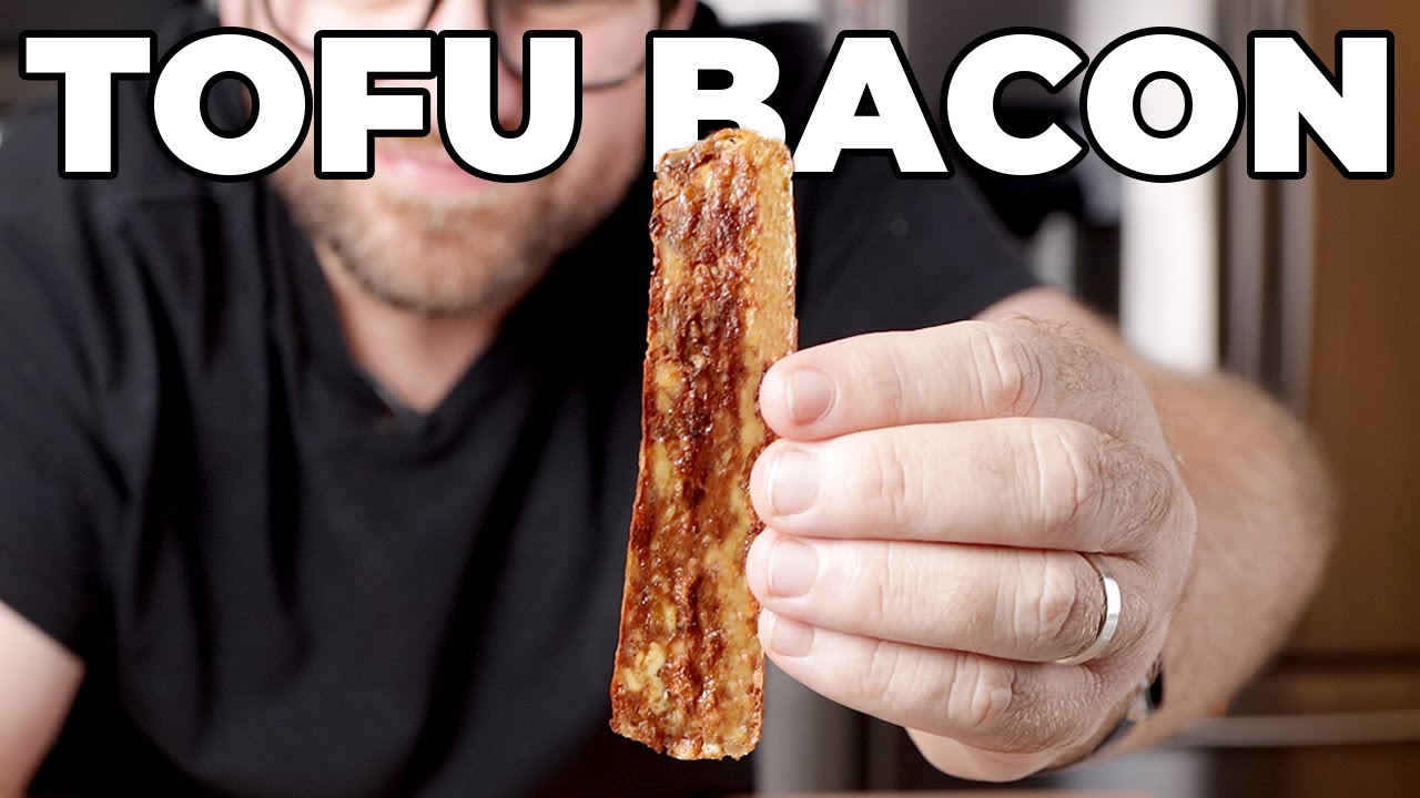 Realistic Bacon from Tofu came out better than I thought