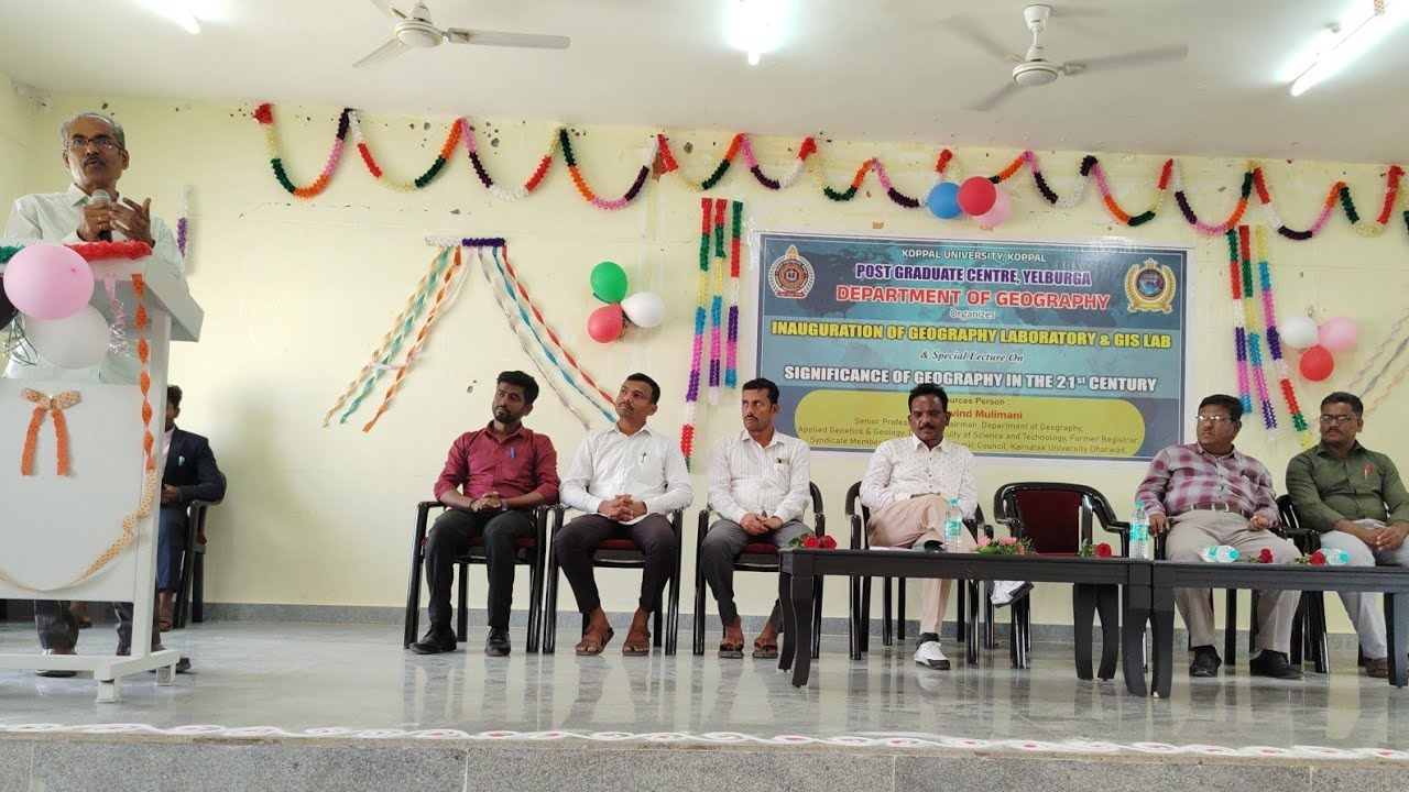 ಉದ್ಘಾಟನಾ ಭಾಷಣ ಮಾಡಿದ ಕೊಪ್ಪಳ ವಿಶ್ವವಿದ್ಯಾಲಯದ ಕುಲಪತಿ ಪ್ರೊ. ಎಸ್ ವಿ ಡಾಣೆ