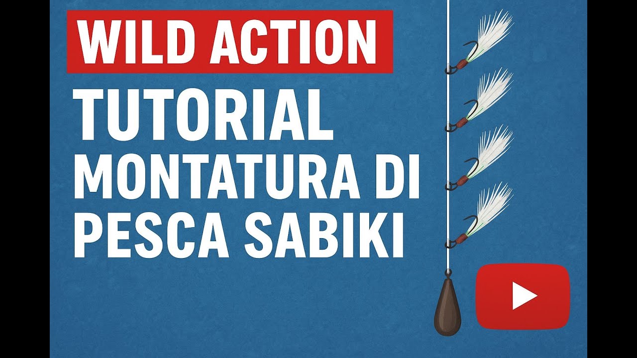 TUTORIAL MONTATURA di PESCA SABIKI 🎣 - Realizzazione montatura PESCA ALLO SGOMBRO e SUGARELLO