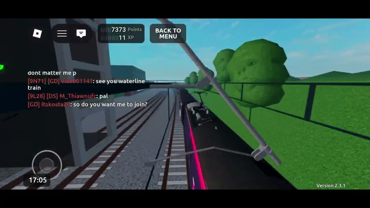 (Roblox) SCR: Full Journey on a Stepford Express Class 91/Mk4 DVT from Stepford Central to Llyn BTS