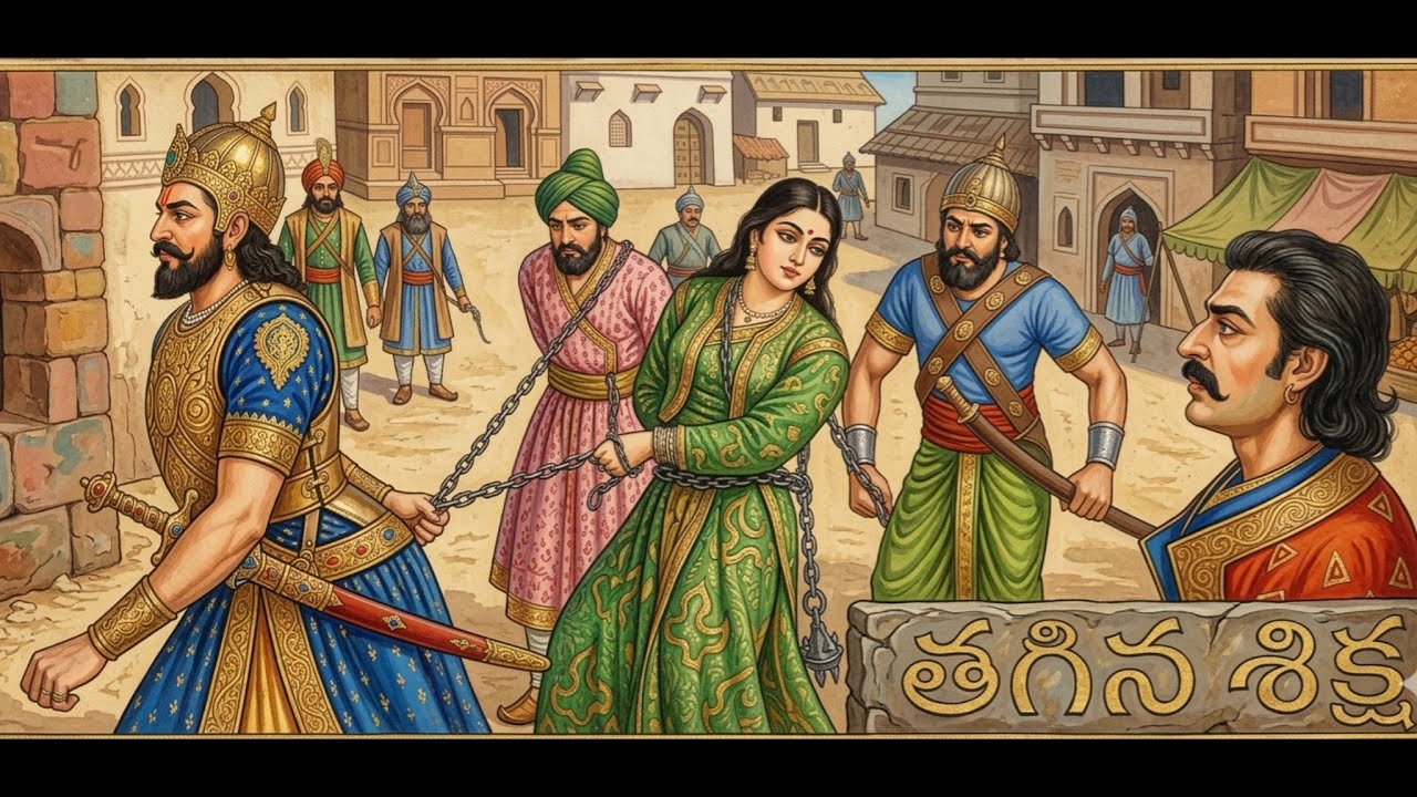 తగినశిక్ష । చిల్లుసంచి । సాలిడమ్మ 