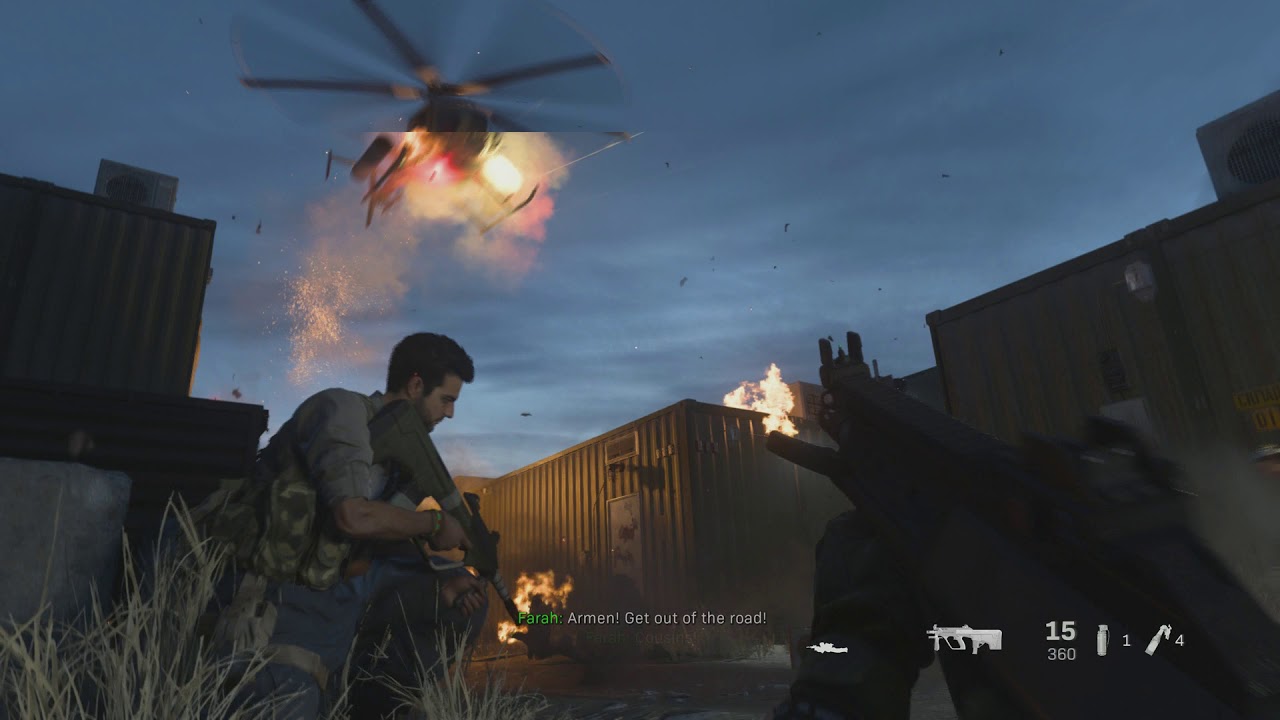 Call of Duty Modern Warfare - Proxy War: Secure Armory, Reach Tarmac, Clear Out All Threats (2019)