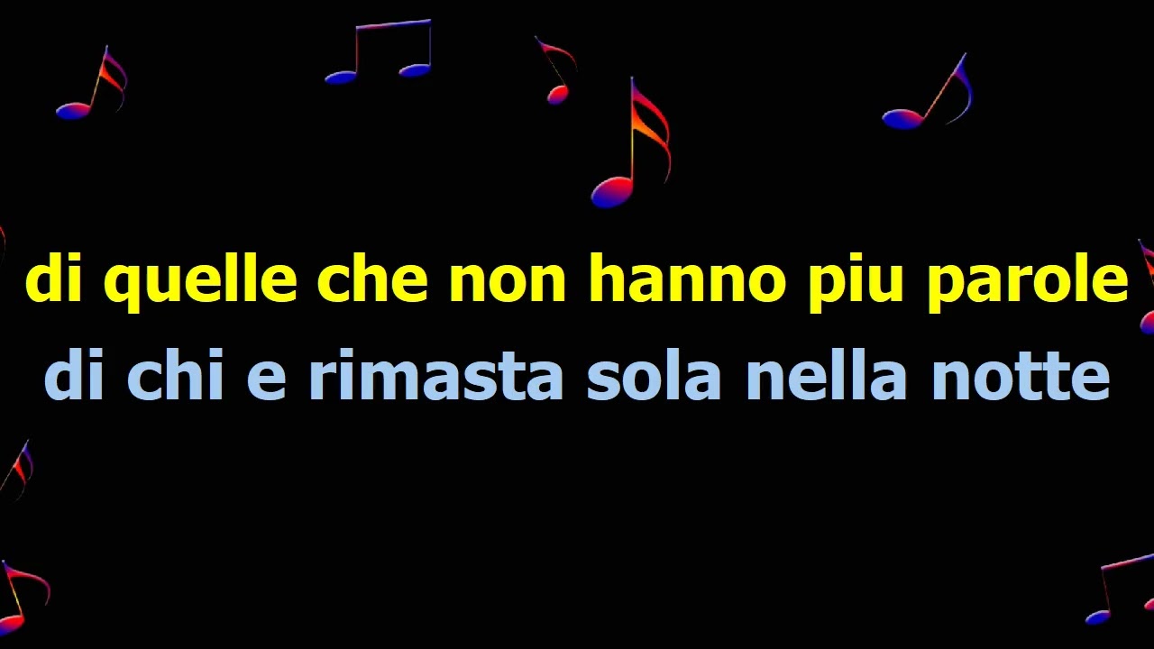Nel nome delle donne karaoke Gianni Di Blasi 