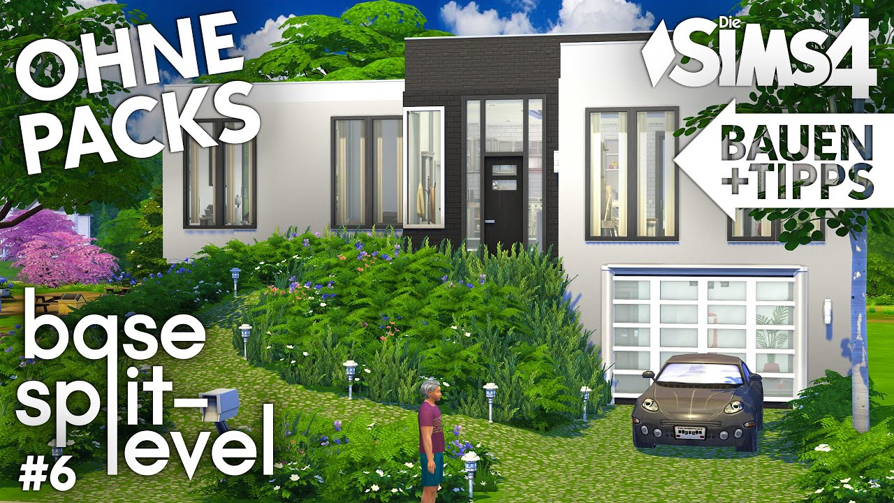 Die Sims 4 Haus bauen ohne Packs | Base Split-Level #6: Fitness Keller (deutsch)