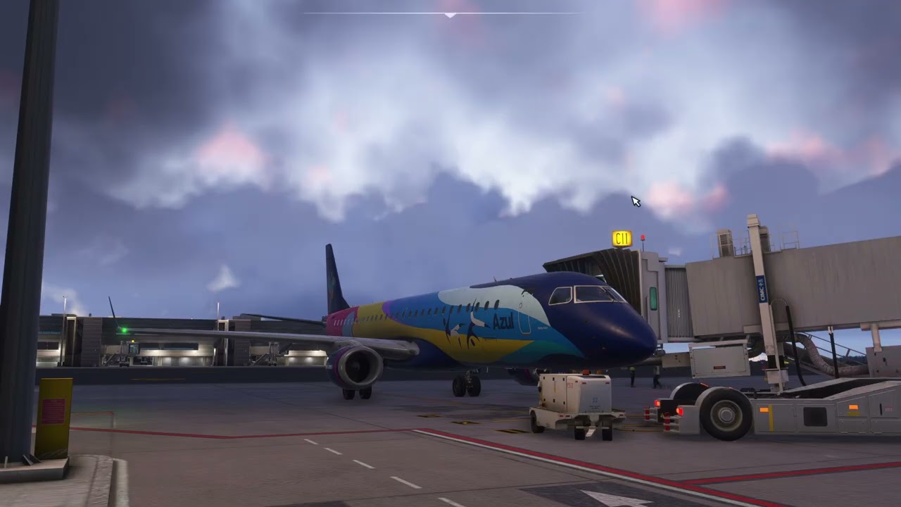 SBKP ( CAMPINAS - SP ) - SBCF ( CONFINS - BH ) ✈️ EMBRAE E195 AZU3421 ⏱️ 50M 👨🏽‍✈�