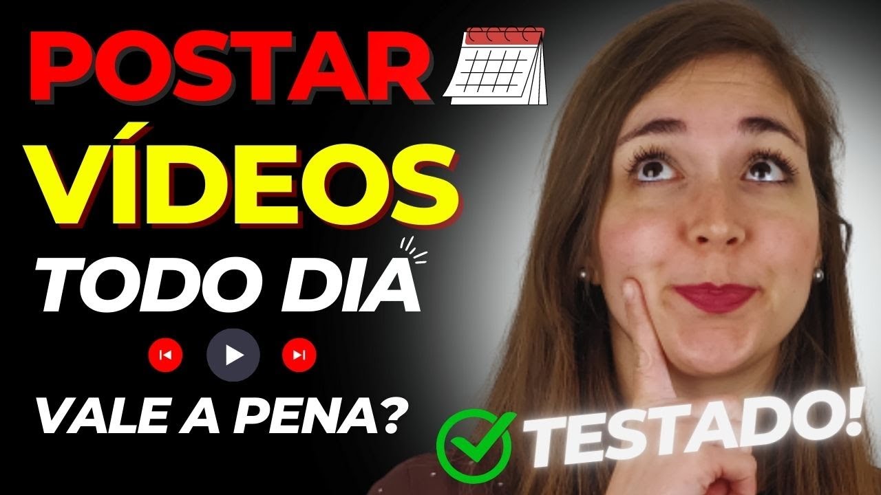 Postar v&iacute;deos todos os dias no Youtube faz o canal crescer mais r&aacute;pido? Vale a pena?