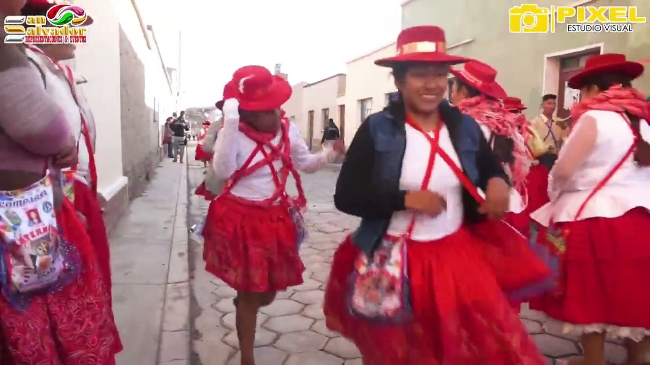 Recuerdo Carnaval Escara 2023, Kemy Condori y Lourdes Flores. Pixel Estudio Visual