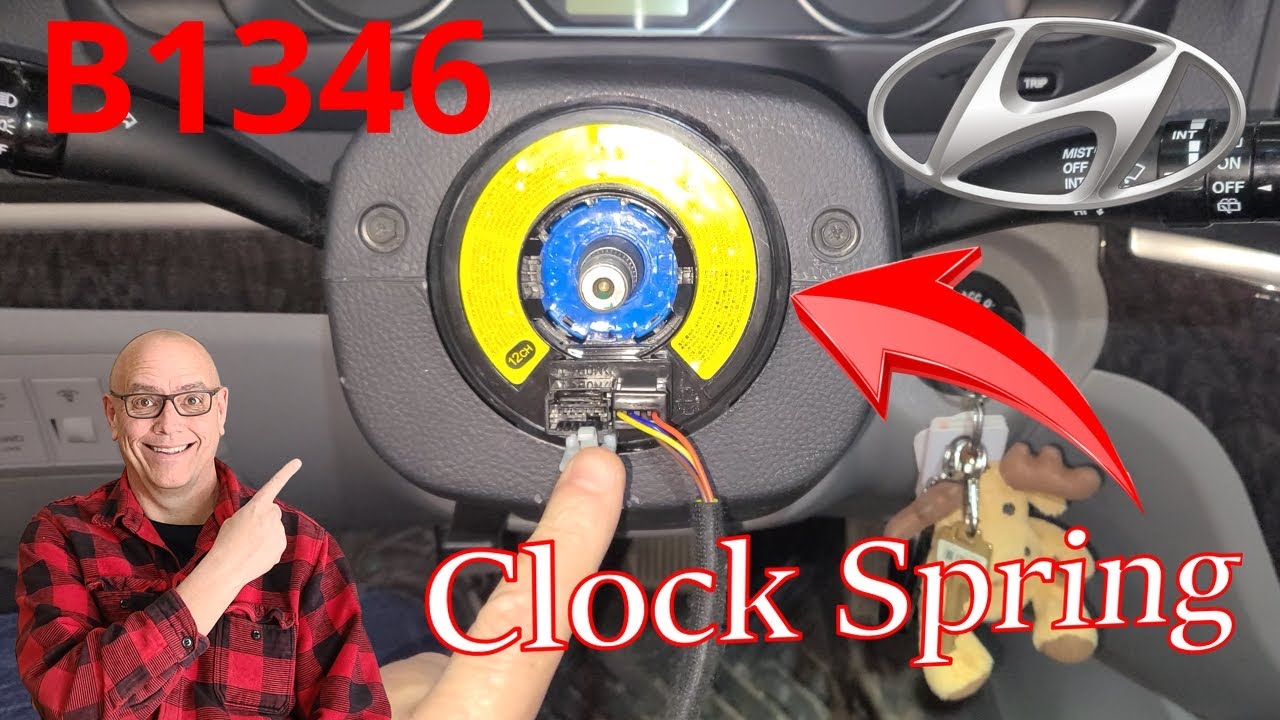 2007-2012 Hyundai Santa Fe Clock Spring Replacement Code B1346