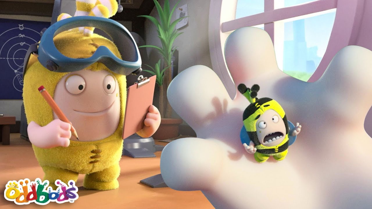 A Bee Sized Bubble 🐝 | Oddbods | Funny Cartoons for Kids | Moonbug Kids