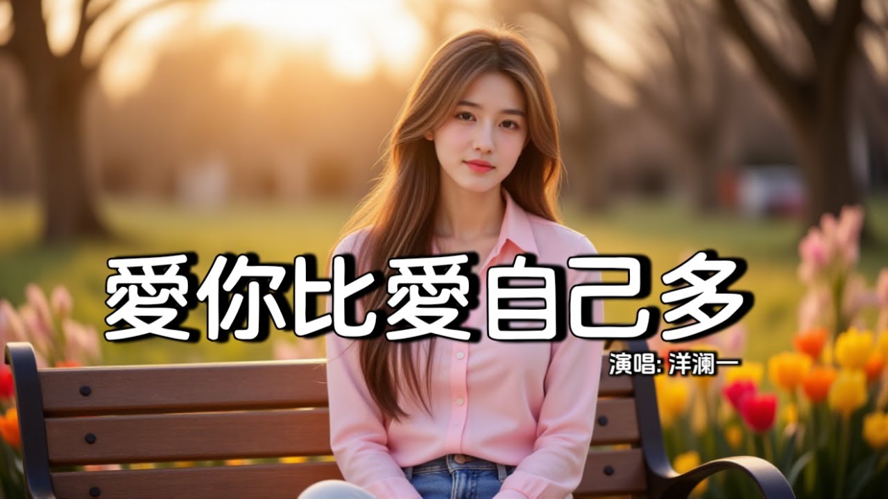 洋瀾一 - 愛你比愛自己多│Yang Lan Yi - Ai Ni Bi Ai Zi Ji Duo『为什么夜空总是黑色，为什么花到秋天会落，为什么失去你就失去快乐』【动态歌词MV】