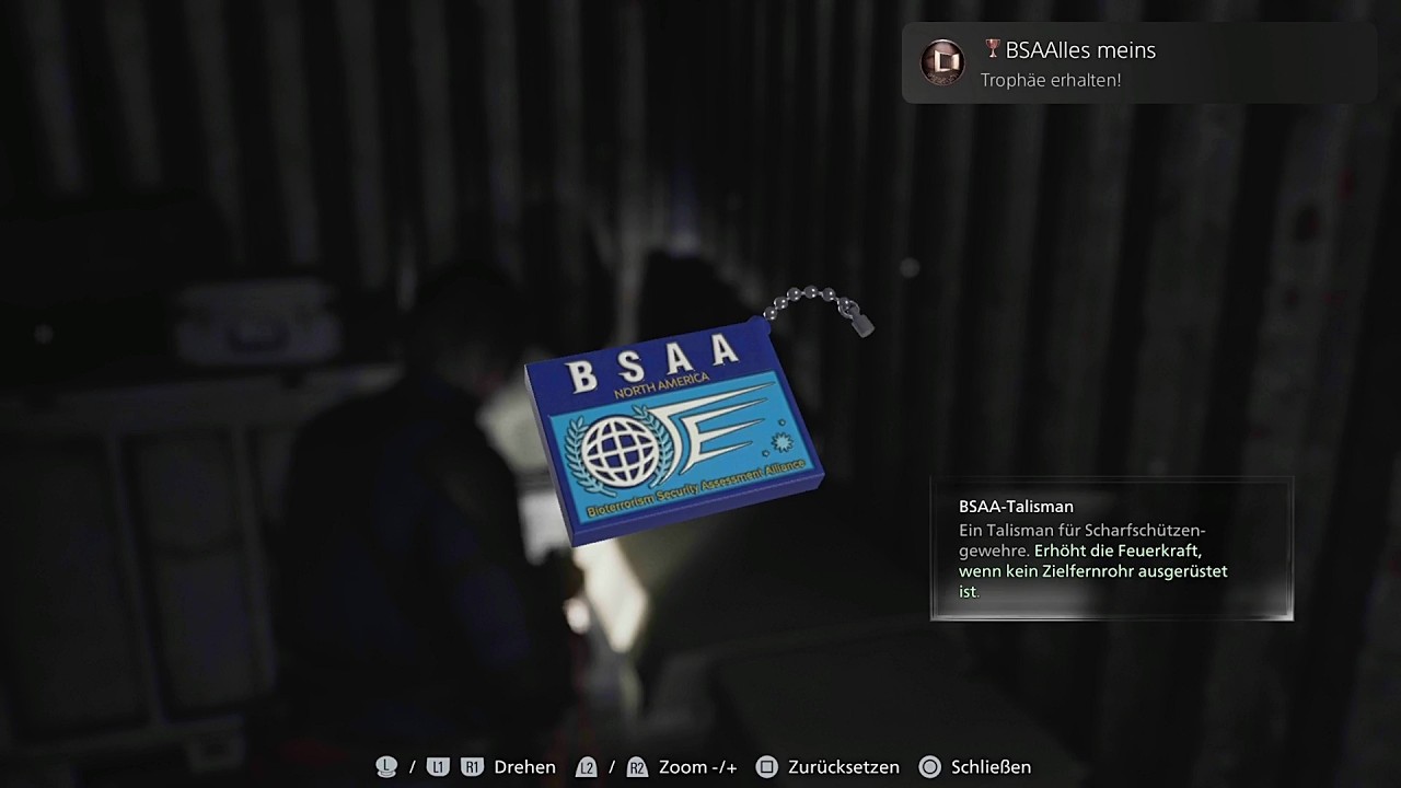 Resident Evil Requiem - BSAAlles meins (Trophäe)