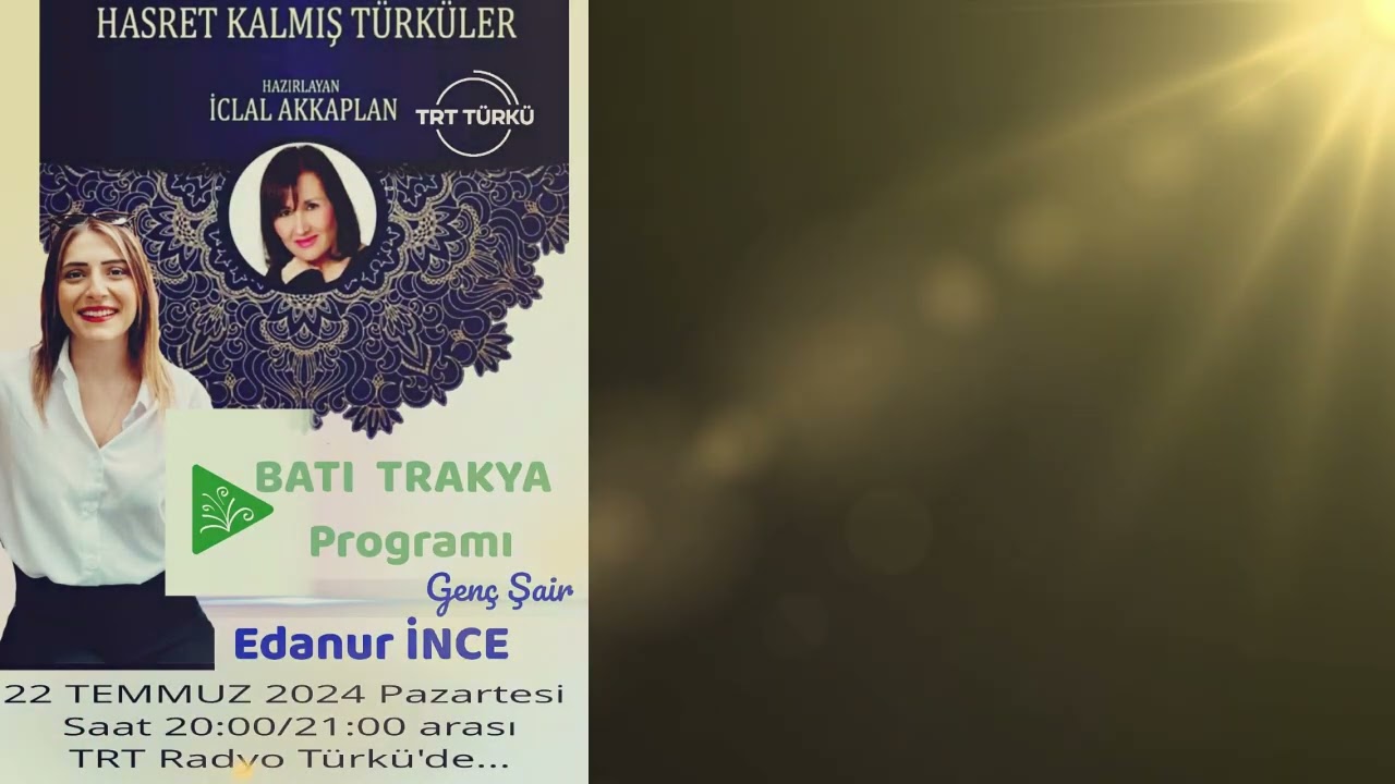 HASRET KALMIŞ TÜRKÜLER (EDANUR İNCE)