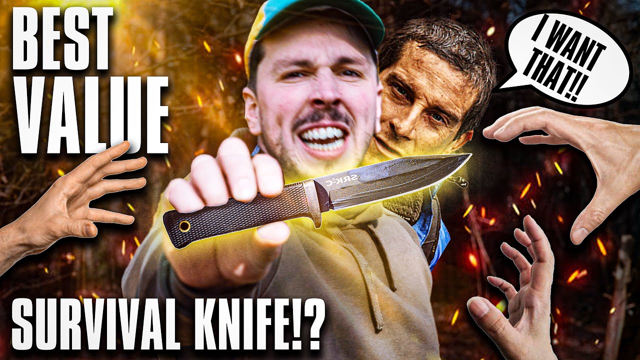 Cold Steel made World's BEST Value Survival knife!?!? Cold Steel SRK-C