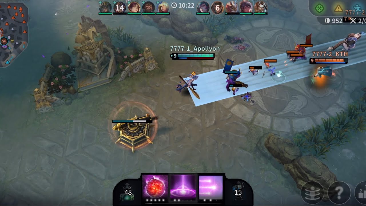 セレス  vs韓国　6/22　#vainglory