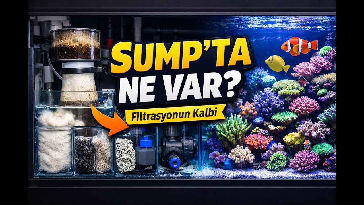 Deniz Akvaryumunda Sump İçinde Ne Var? | Tüm Detaylarıyla Anlattım  #animals #aquarium #reef