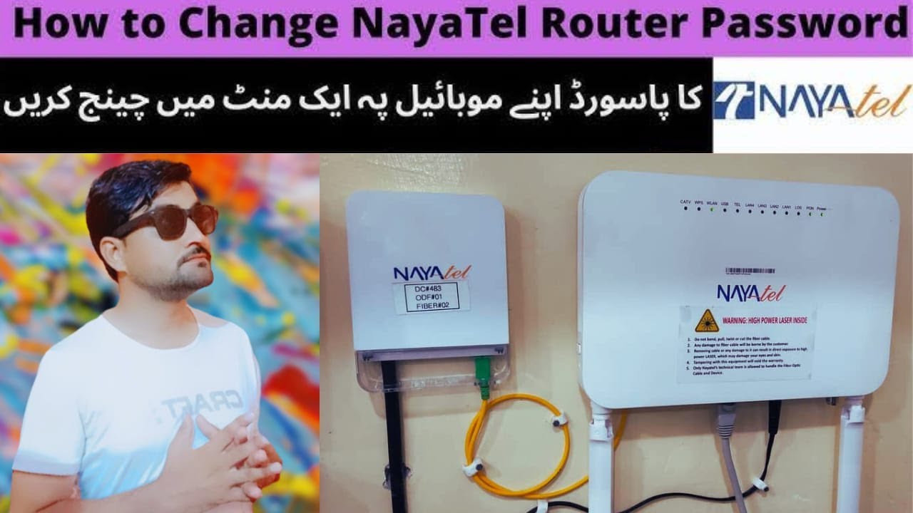 Easy Way to Change Nayatel Modem Password .