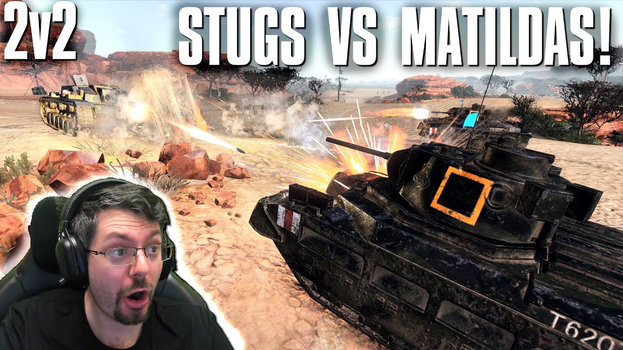 EPIC 2v2 Showdown! Hans, Latouff vs DrBlau, AngryBirds - Company of Heroes 3