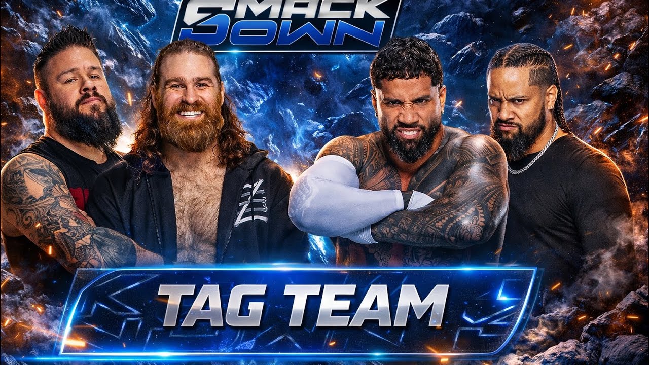 SAMI ZAYN & KEVIN OWENS VS THE USOS | WWE 2K24 SMACKDOWN TAG TEAM MATCH GAMEPLAY 
