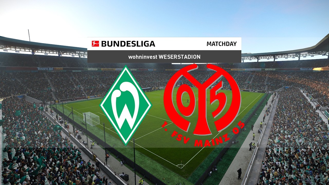 Bremen vs Mainz 05 : Bundesliga 2025/26